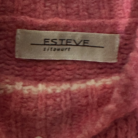 Cozy oversized colorful Pullover from ESTEVE - Picture 3 of 3